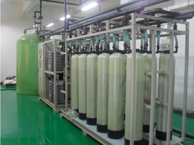 电子行业用6T/H反渗透+EDI+核能级混床